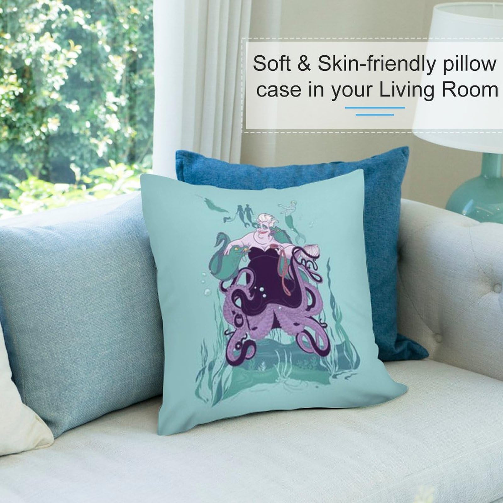 アースラ　クッション Amazon.co.jp: リトルマーメイド アースラクッションカバー